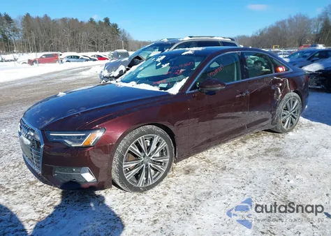 2020 Audi A6 Premium Plus 45 Tfsi Quattro S Tronic z USA, uszkodzony, nr VIN WAUE8AF2XLN054701